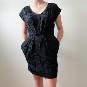 No. 6 Store Silk Embroidered Mini Dress, Size 2